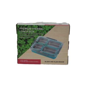 קופסת נירוסטה 4 תאים 1157