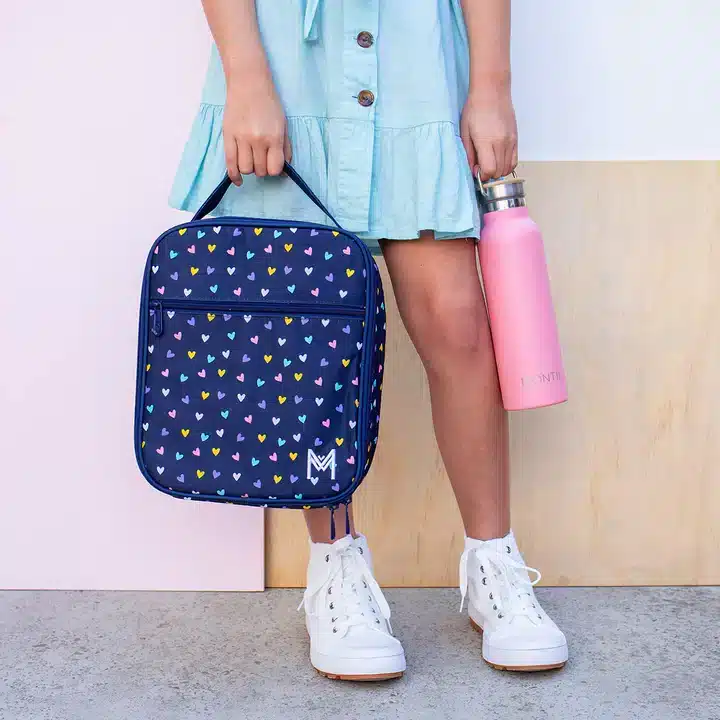 תיק מבודד לאוכל מונטי לבבות