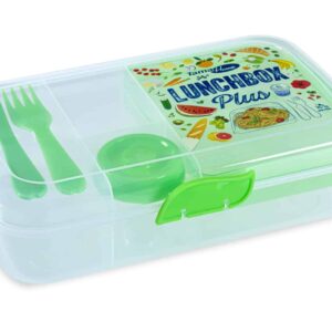 קופסת אוכל תמה לאנץ בוקס פלוס ירוק